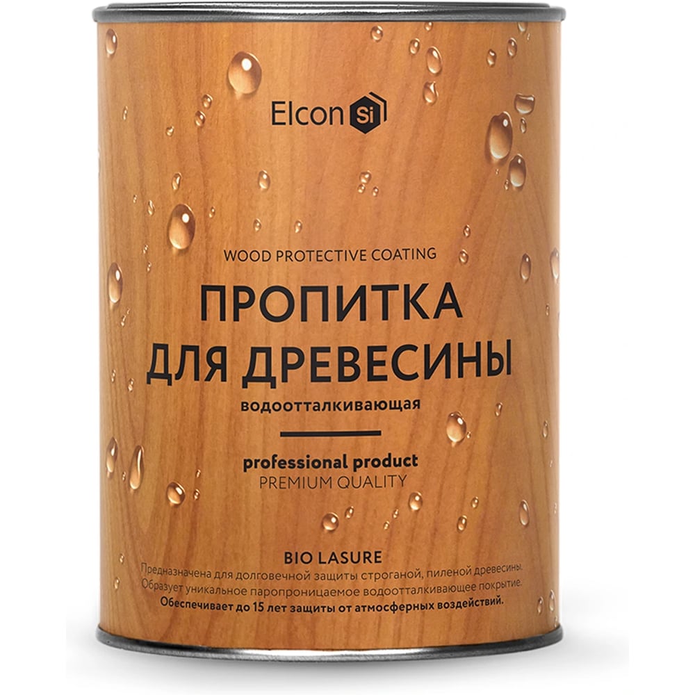 Изображение товара Пропитка водоотталкивающая Elcon Bio Lasure Lasure темный палисандр 9 л 00-00751280