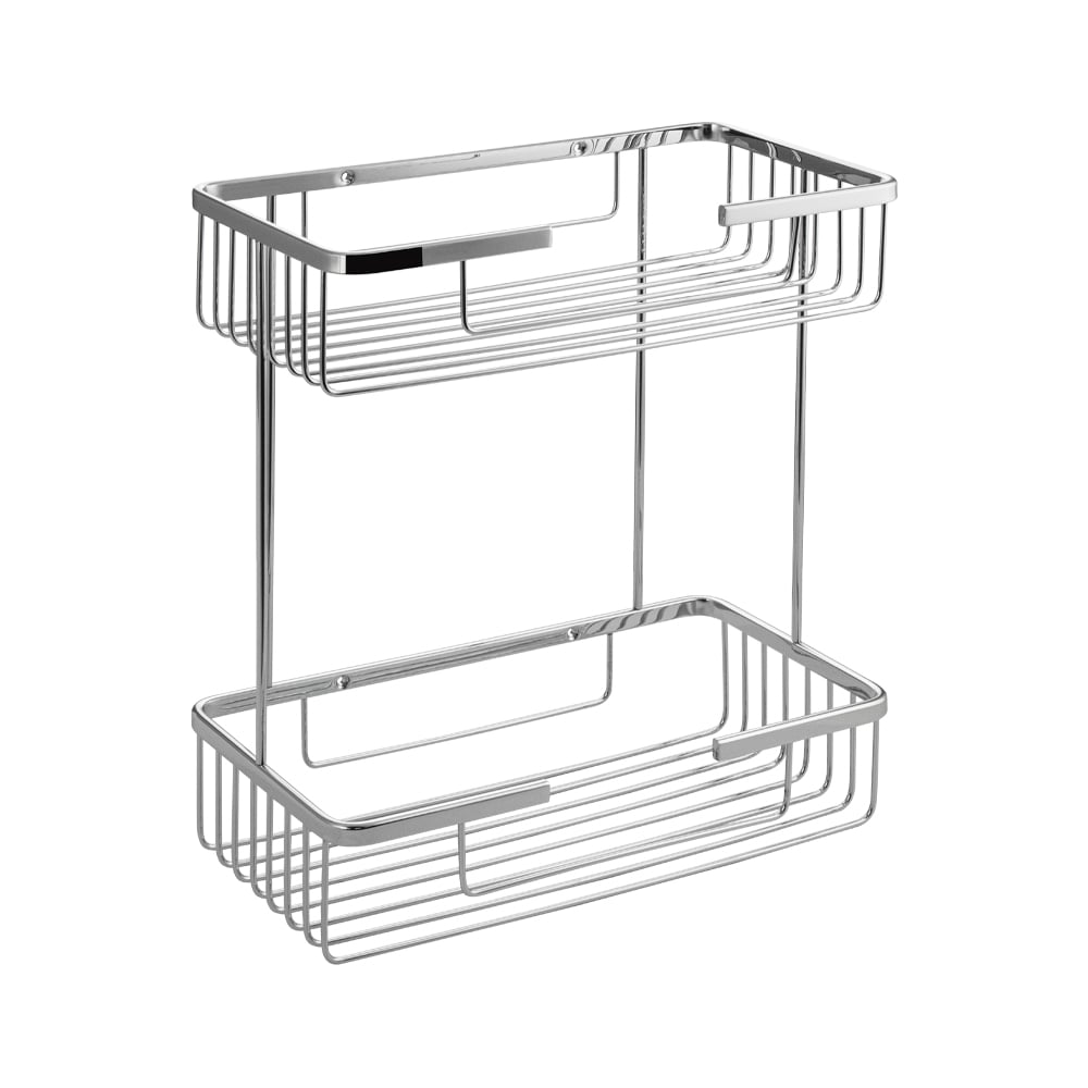 Изображение товара Полочка Санакс Нержавеющая сталь Хром Двойная 75032