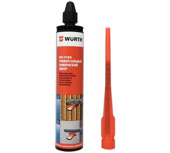 Изображение товара Анкер химический WURTH WR PE SF 100 300 мл 1918243300092