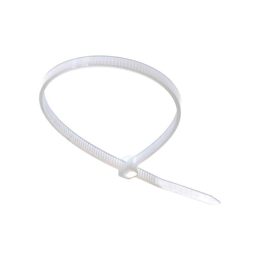 Изображение товара Кабельная стяжка (хомут) NORMA-RUS 9,0 х 700 бесцветная 100 шт. НР-СТ8690700WH