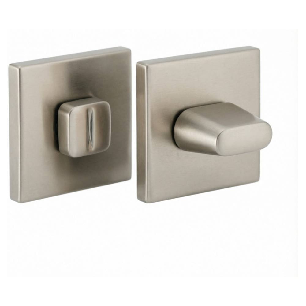 Изображение товара Завертка RUCETTI RAP WC SLIM-S MSN на квадратной розетке 6 мм сатиновый никель