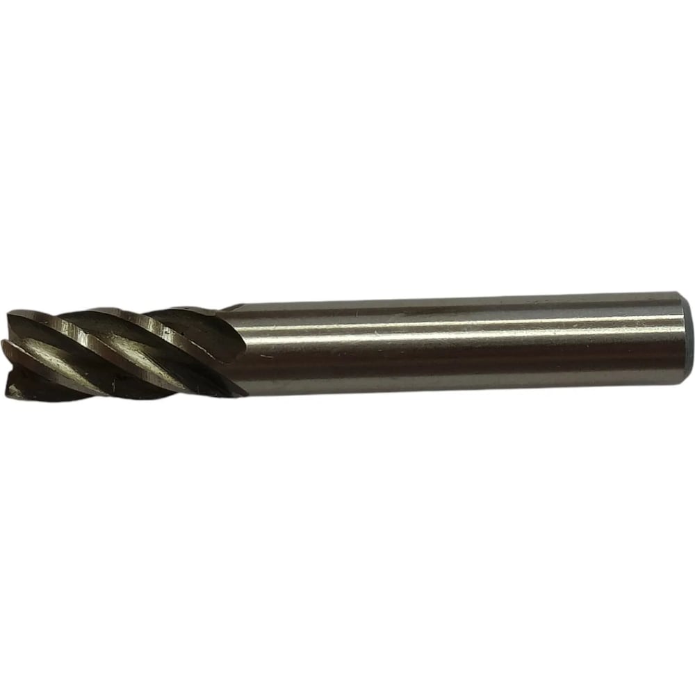 Изображение товара Фреза концевая Vitatools 10 мм 72 мм 5-ступенчатая из R6M5 без покрытия