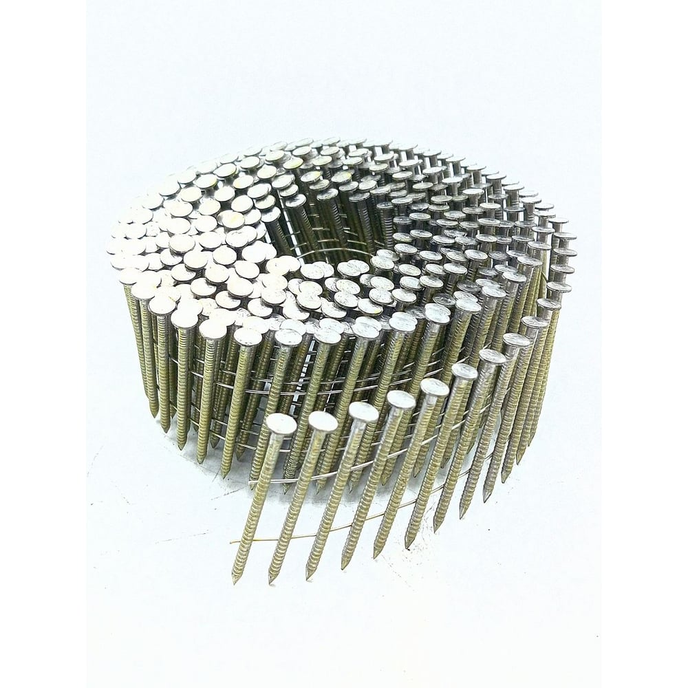 Изображение товара Гвоздь барабанный Пневмопарк 2,5*50 мм ершённый нержавеющая сталь (1,2 тыс.шт) МР-653234 Изображение товара Гвоздь барабанный Пневмопарк 2,5*50 мм ершённый нержавеющая сталь (1,2 тыс.шт) МР-653234