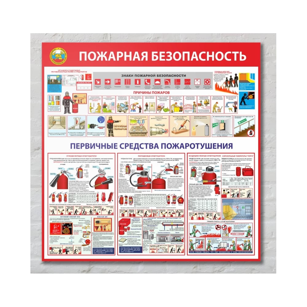 Изображение товара Стенд Контур Лайн Пожарная безопасность 750х750 02FC0433