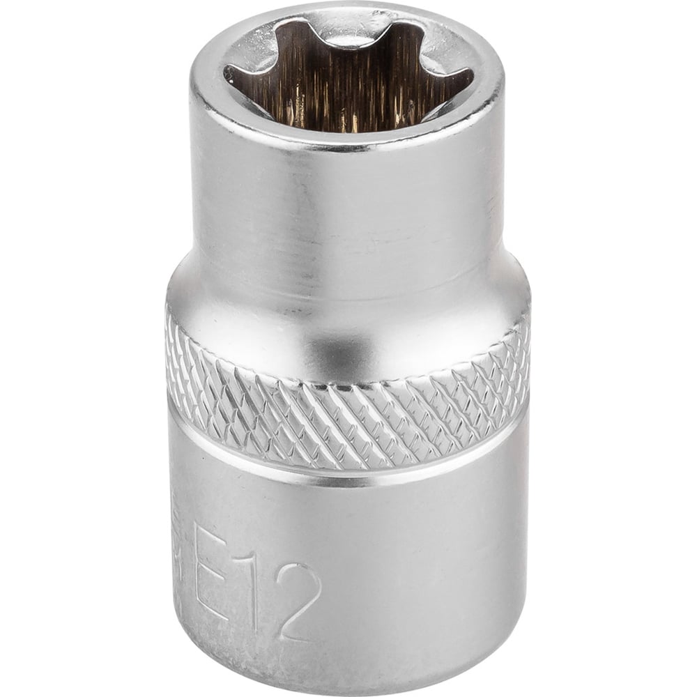 Изображение товара Головка Rockforce Е-профиль E12 3/8 RF LIGHT-53612(62452)