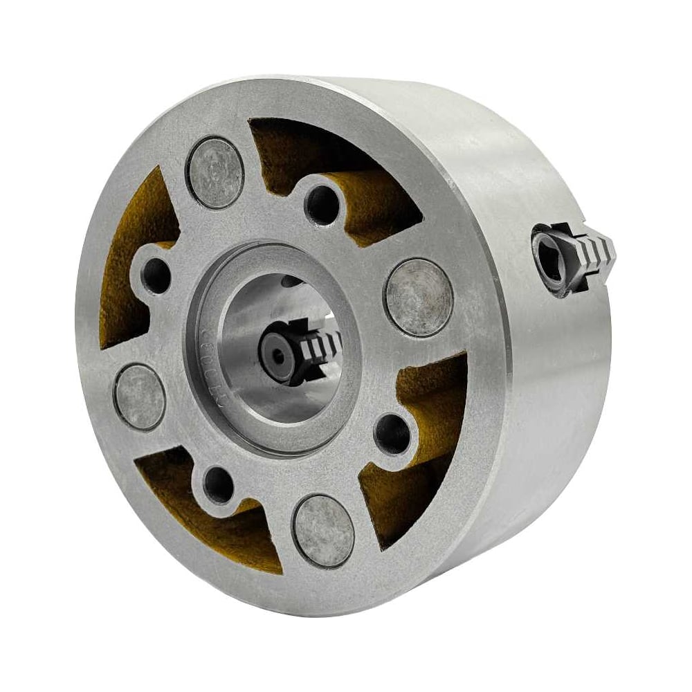 Изображение товара Патрон токарный TORNERI ф 400 мм 4-х кул. (К72-400/С11) с независимым перемещением кулачков Т028389