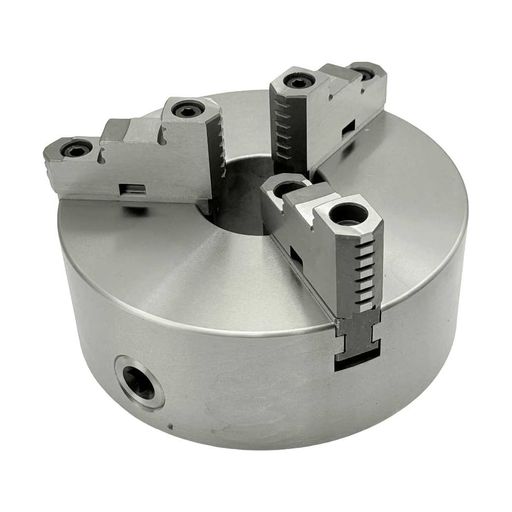 Изображение товара Патрон токарный TORNERI ф 500 мм 3-х кул. 7100-0050 (К11-500D/С11) со сборными (универсальными) кулачками Т028370