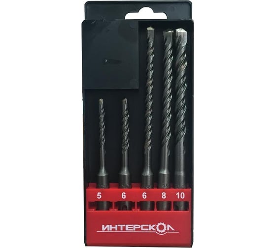 Изображение товара Набор буров SDS-plus Интерскол 2015000100000