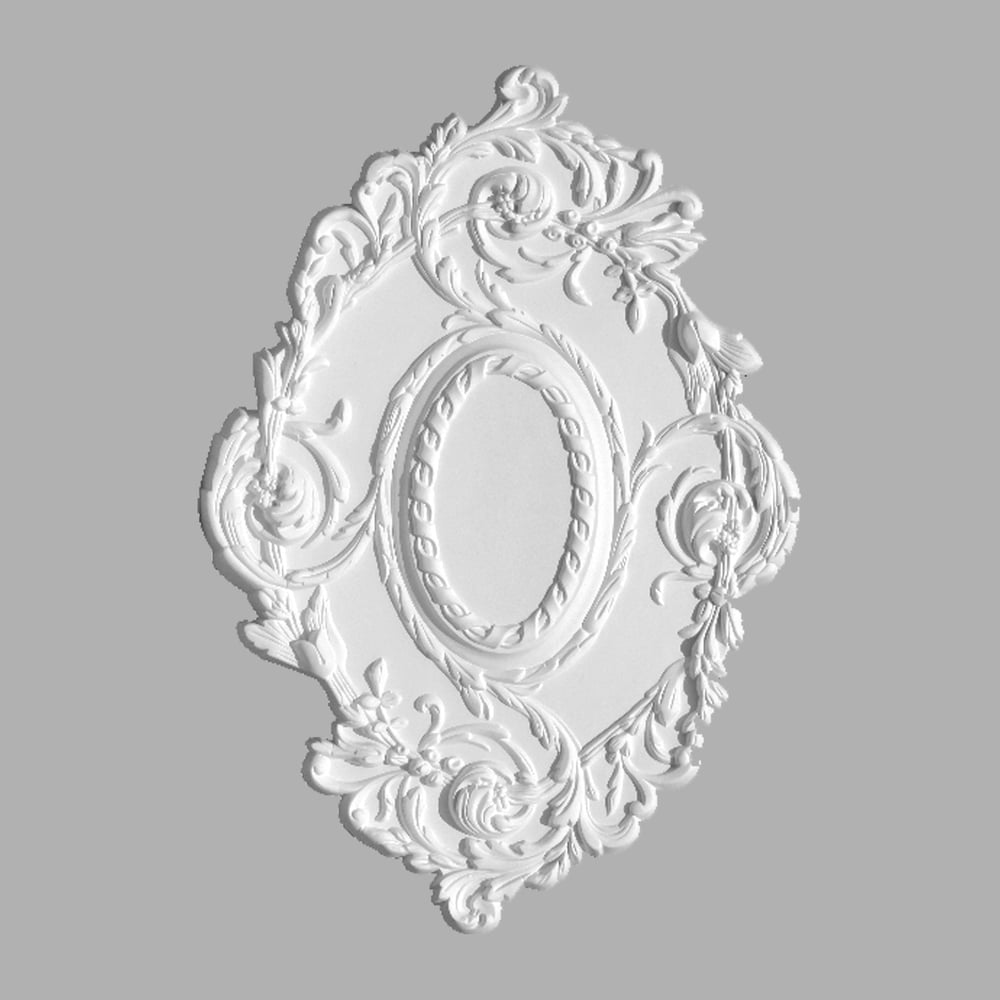 Изображение товара Потолочная розетка Decomaster DR 18A 770x535 мм белая влагостойкая