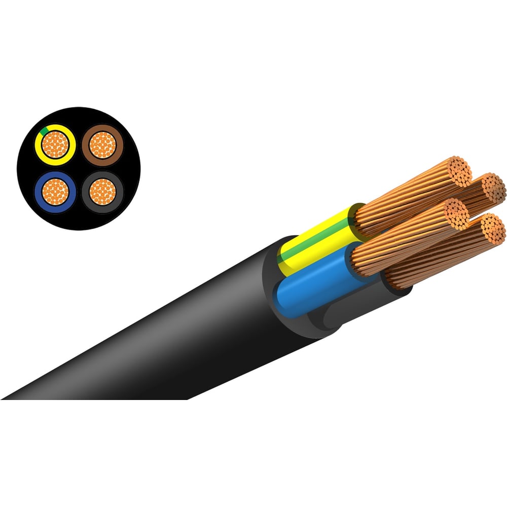 Изображение товара Кабель KNS КГтп-ХЛ 4х4 ГОСТ