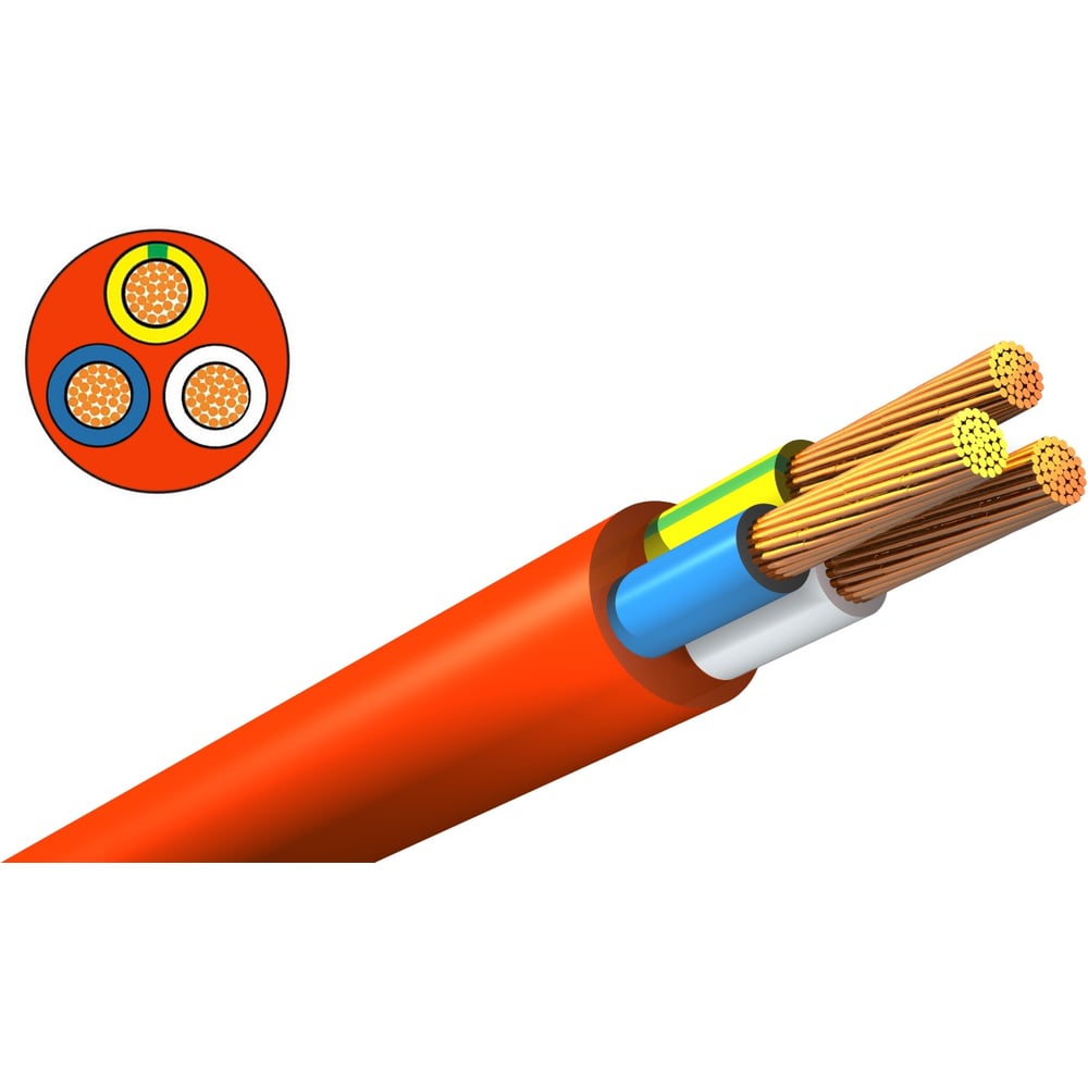 Изображение товара Кабель KNS КГТТ 3х2,5 гибкий морозостойкий ГОСТ (10 метров) KNS-KPP-KGTT-325-10-OR