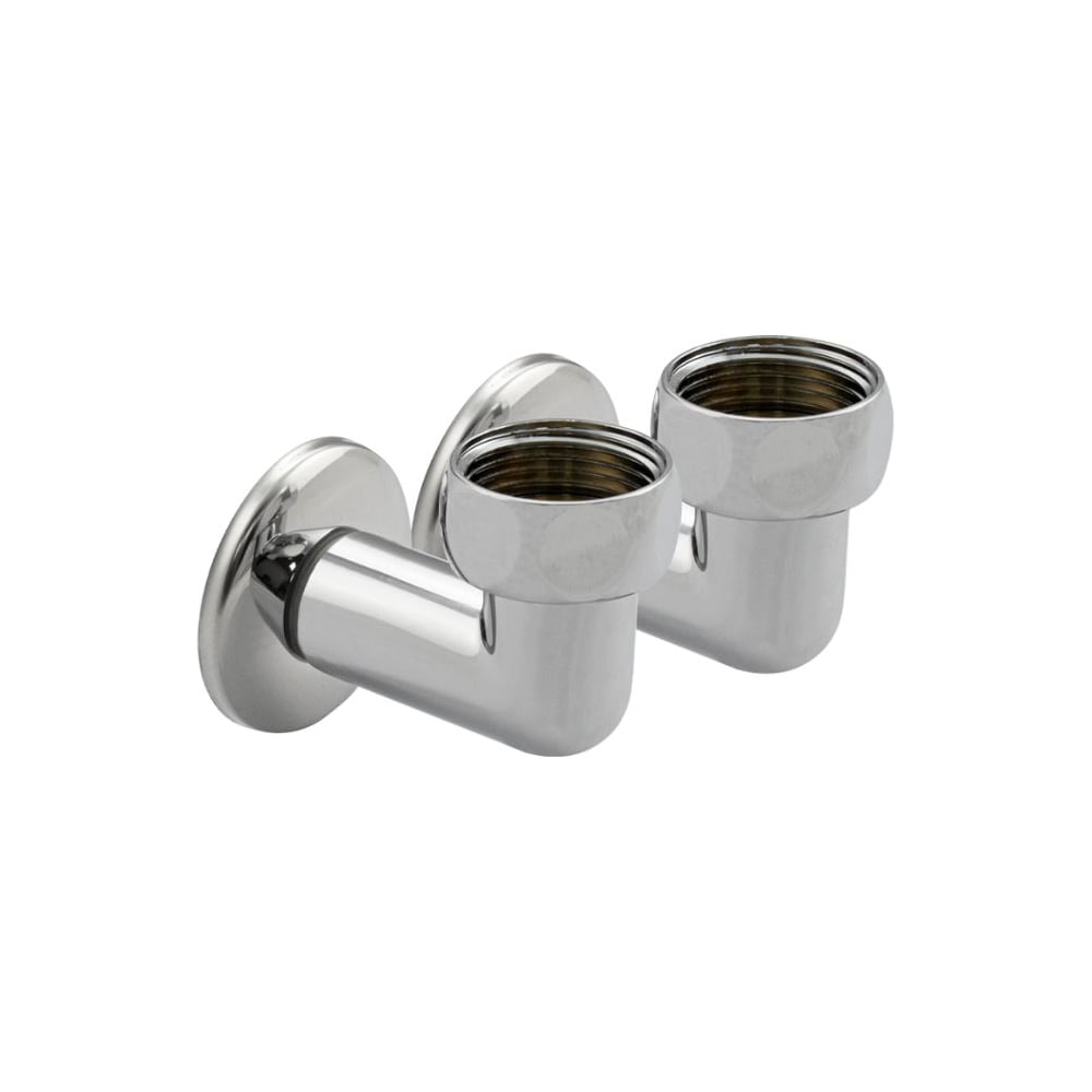 Изображение товара Американка Санакс хромированная, угловая, к полотенцесушителю, 1х1/2. г/ш, пара 137