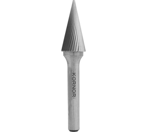 Изображение товара Бор-фреза KORNOR M0313M03 коническая (1 насечка) 431031303