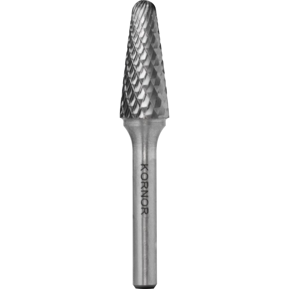 Бор-фреза KORNOR L0313BM03 сфероконическая (2-ая насечка) 422031303