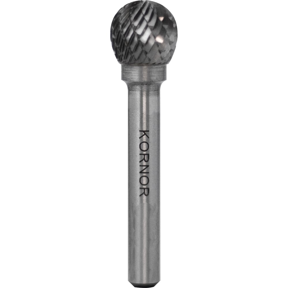 Бор-фреза KORNOR D0302BM03 сферическая (2-ая насечка) 342030203