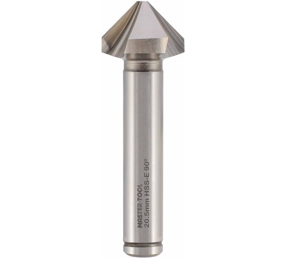Изображение товара Зенковка MASTER-TOOL 90гр. 20.5мм HSSE-Co5 3z DIN335C L63мм 1060101020049