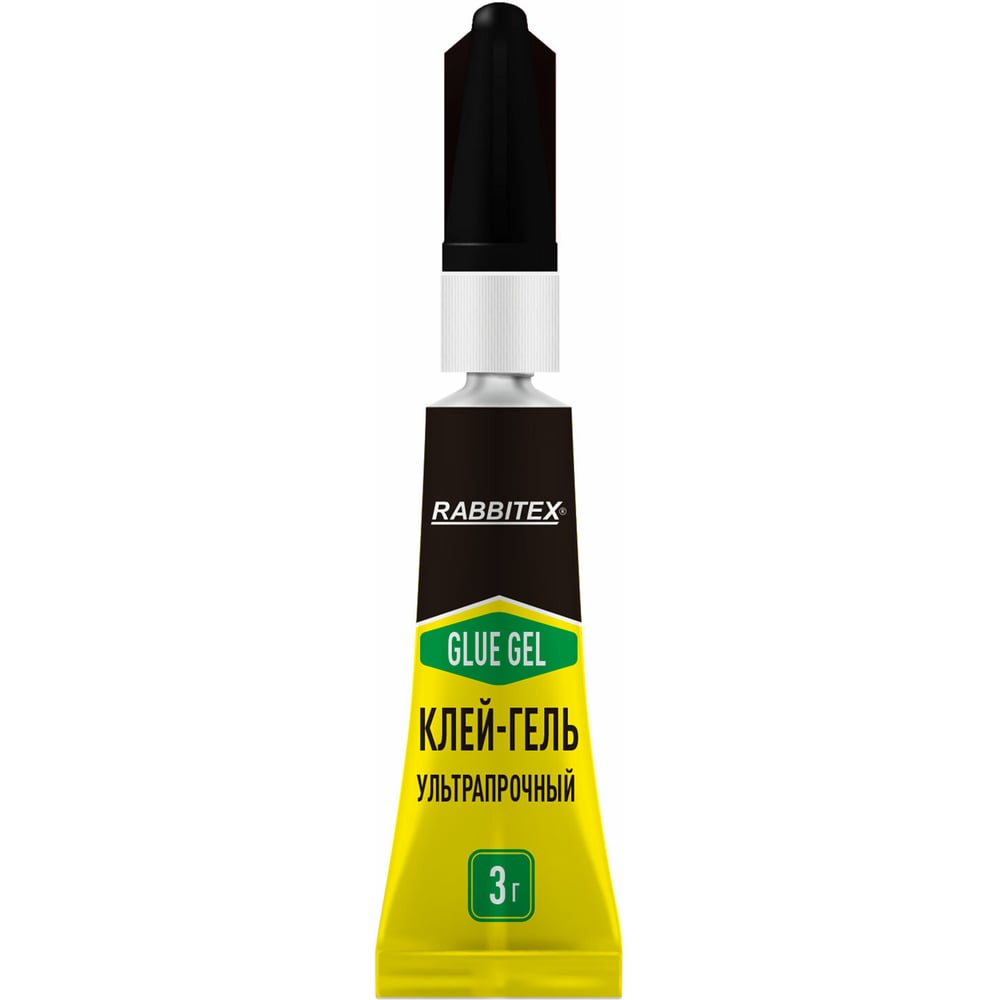 Изображение товара Клей-Гель секундный суперклей RABBITEX УЛЬТРАПРОЧНЫЙ блистер 3 грамма 609812 Изображение товара Клей-Гель секундный суперклей RABBITEX УЛЬТРАПРОЧНЫЙ блистер 3 грамма 609812