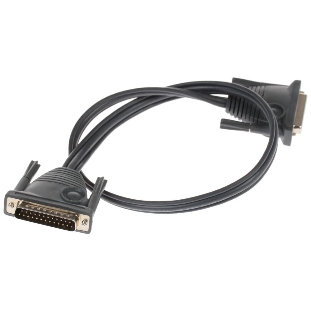 Изображение товара Кабель ATEN монитор+клавиатура+мышь PS/2, DB25=DB25, Male-Female, 8+2x6 проводов, опрессованный, 0.6 м, серый 2L-1700