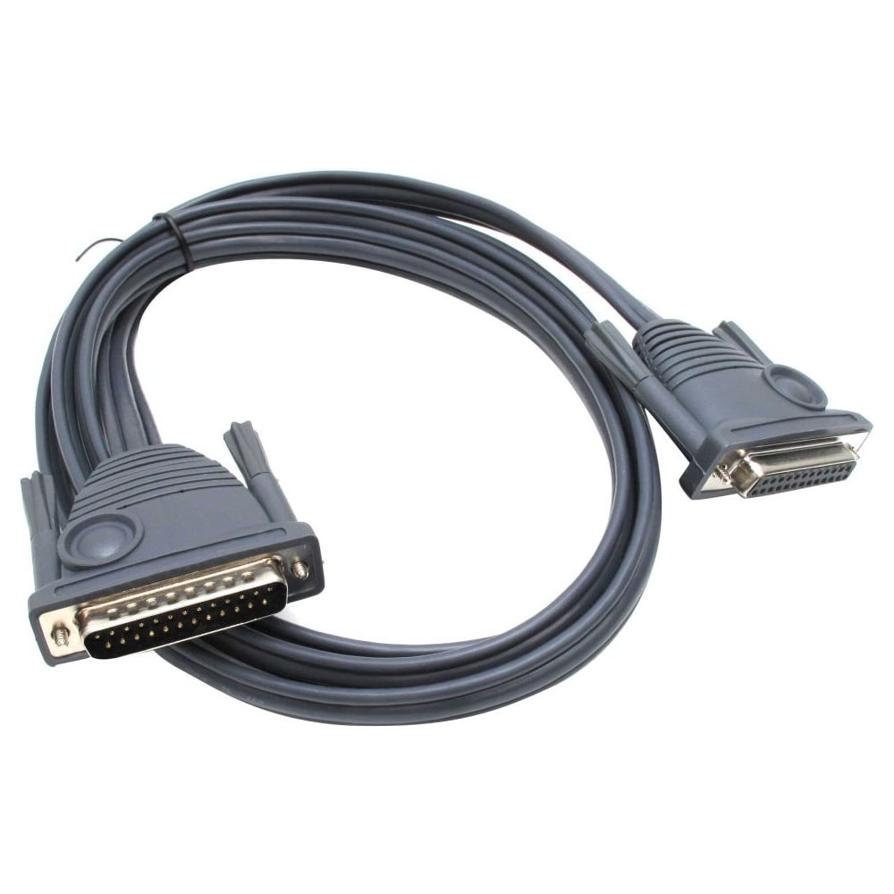 Изображение товара Кабель ATEN монитор+клавиатура+мышь, DB25=DB25, Male-Female, 8+2x6 проводов, опрессованный, 1.8 м, черный 2L-1701