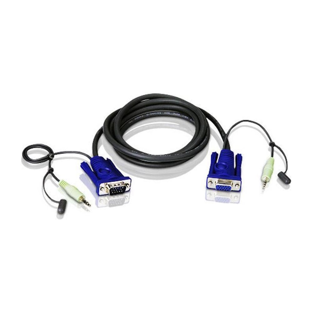 Изображение товара Кабель ATEN VGA+RCA 1.8 м опрессованный 8+2 проводов