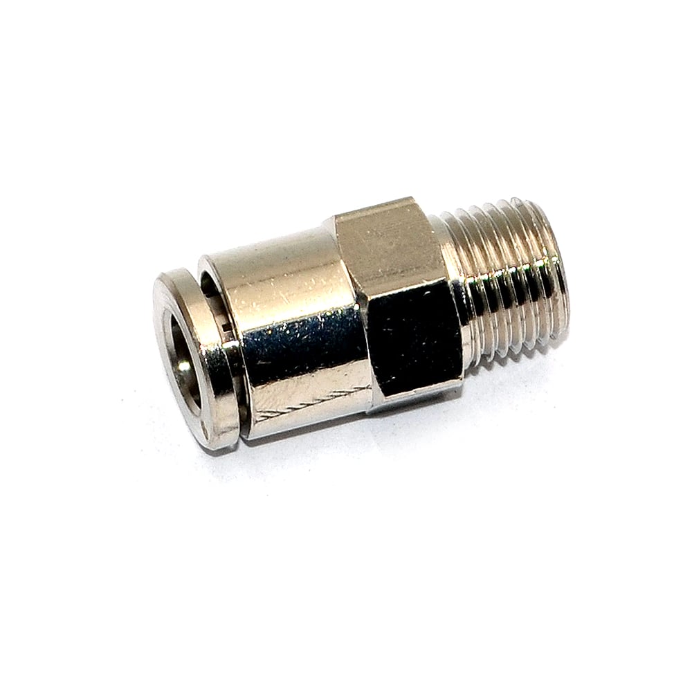 Изображение товара Пневмофитинг HIMPT NPCT 6-01 (R1/8) - латунь, 6 мм подключение, 1/8М Изображение товара Пневмофитинг HIMPT NPCT 6-01 (R1/8) - латунь, 6 мм подключение, 1/8М