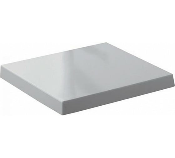 Изображение товара Сиденье из терморезины SIMAS FROZEN с микролифтом, белый, петли хром FZ 004 bia