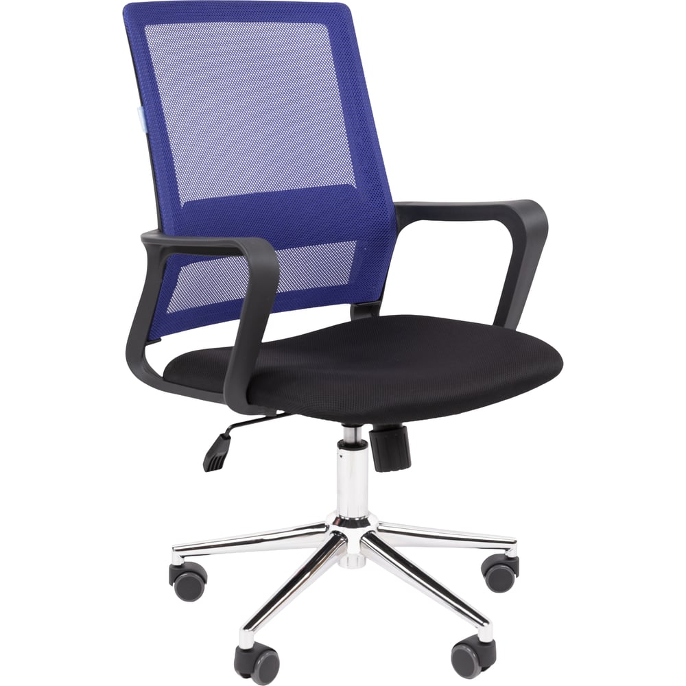 Изображение товара Офисное кресло CHAIRMAN 606 TW синий хром 00-07215747