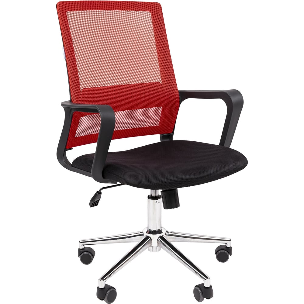 Изображение товара Офисное кресло CHAIRMAN 606 TW красный хром 00-07215750