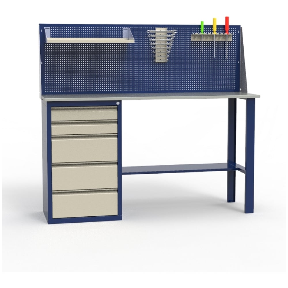 Изображение товара Верстак однотумбовый в комплекте Святогор ЛВ-1Т.05.00_сб5 Изображение товара Верстак однотумбовый в комплекте Святогор ЛВ-1Т.05.00_сб5