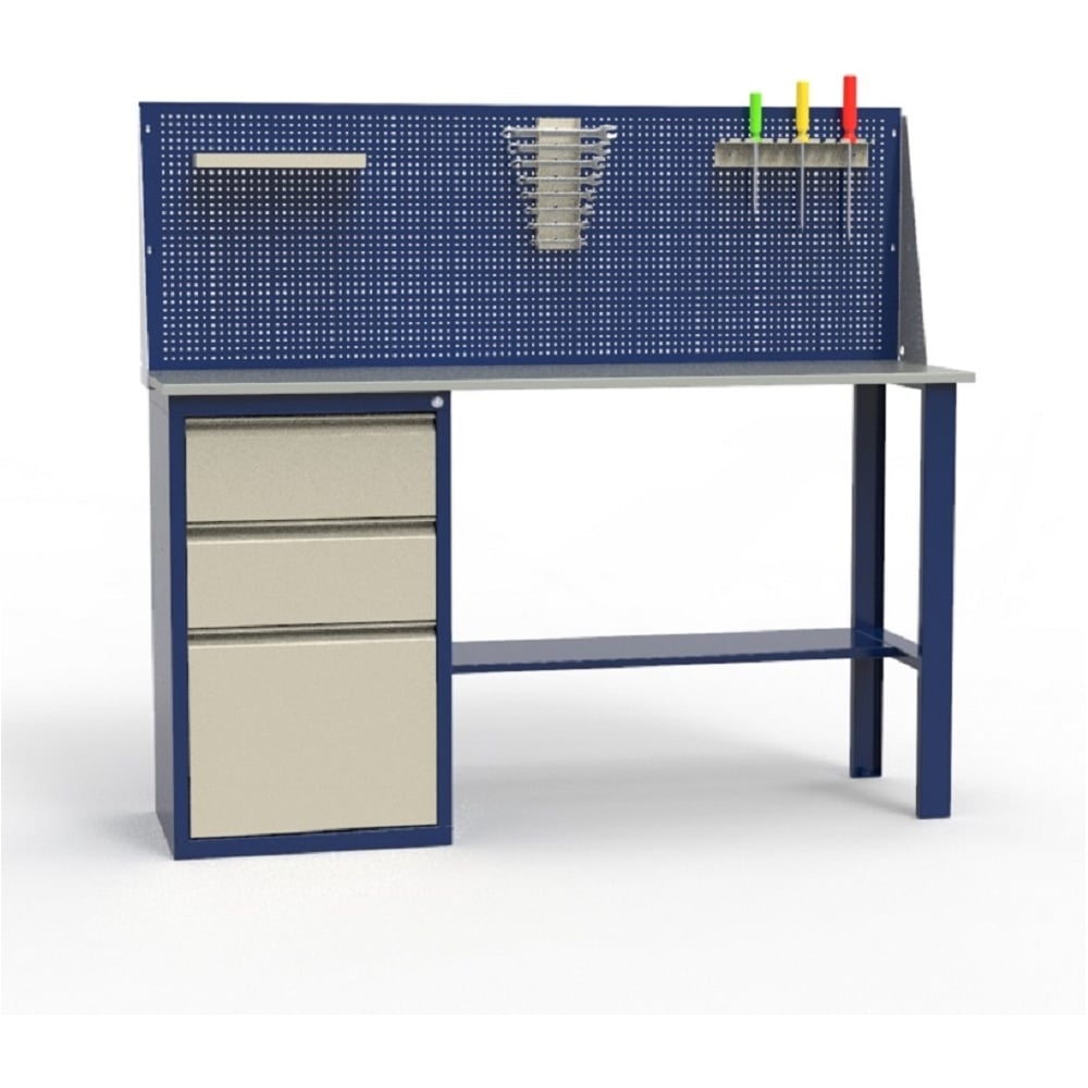 Изображение товара Верстак однотумбовый в комплекте Святогор ЛВ-1Т.03.00_сб3 Изображение товара Верстак однотумбовый в комплекте Святогор ЛВ-1Т.03.00_сб3