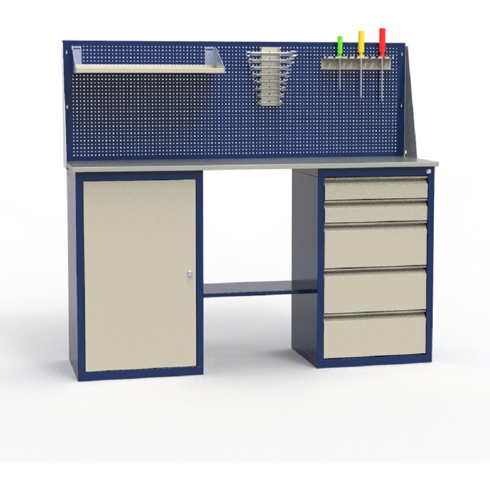 Изображение товара Верстак двухтумбовый в комплекте Святогор ЛВ-2Т.01.05_сб6