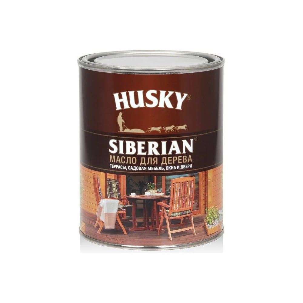 Изображение товара Масло для пропитки дерева HUSKY SIBERIAN № 42