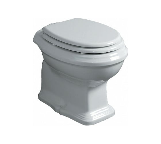 Изображение товара Напольный унитаз SIMAS ARCADE выпуск в стену, белый AR 811 bia