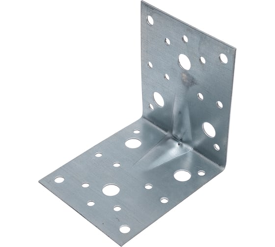 Изображение товара Усиленный уголок Bohrer оцинк., 100x100x80x1,5 мм KUU-100