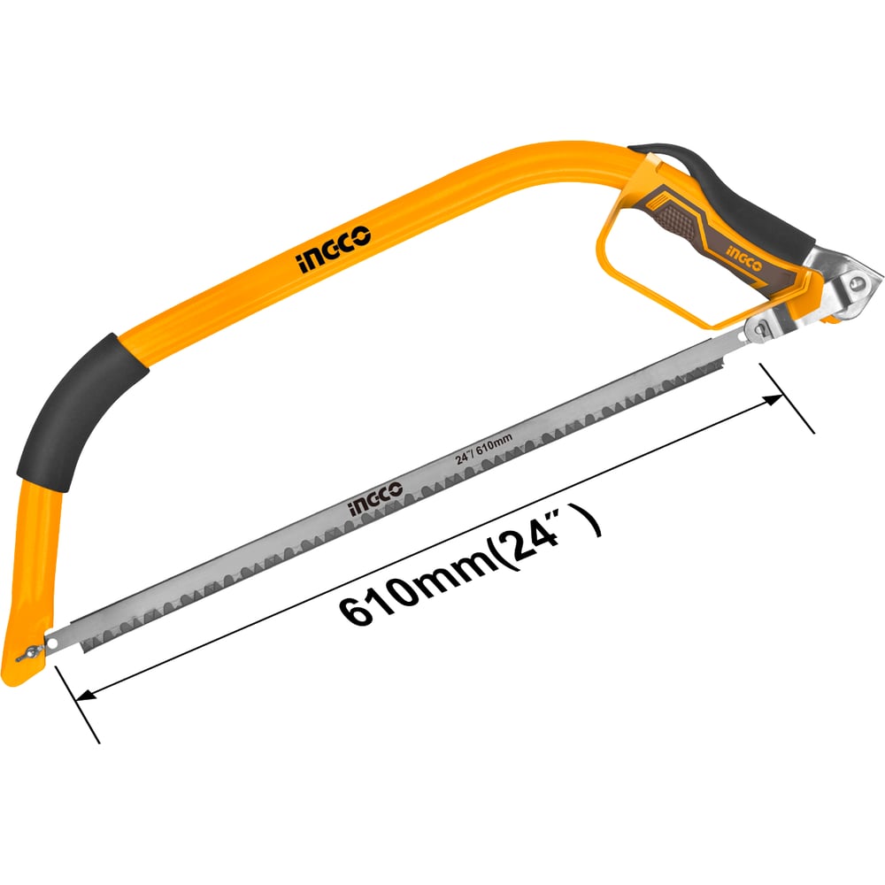 Изображение товара Пила INGCO HBS6101 по дереву 610 мм (1 шт) с металлической рамой