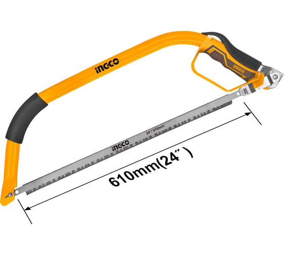 Изображение товара Пила лучковая INGCO 610 мм (6/24) HBS6101