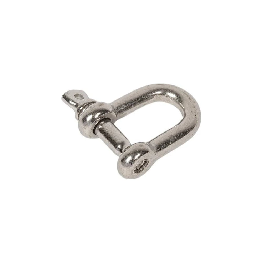 Изображение товара Скоба такелажная прямая ARNO INDUSTRIES ARNO INDUSTRIES нержавеющая сталь А2-70 размер 5 мм 4 шт. A4BD00500091007