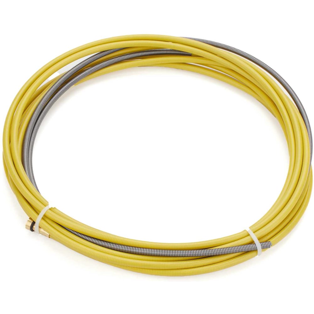 Изображение товара Направляющий канал GROIT 2.5/ф4.5 3.5 м (проволока ф1.4-1.6 мм) желтый (124.0041) G2120041