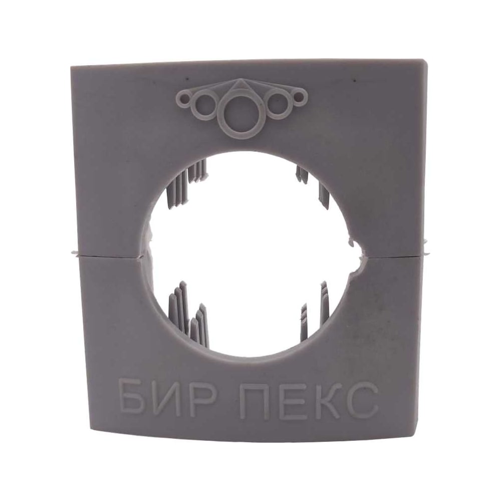 Изображение товара Накладка декоративная BYR PEX для примыкания к стене или полу (серый) 10 шт