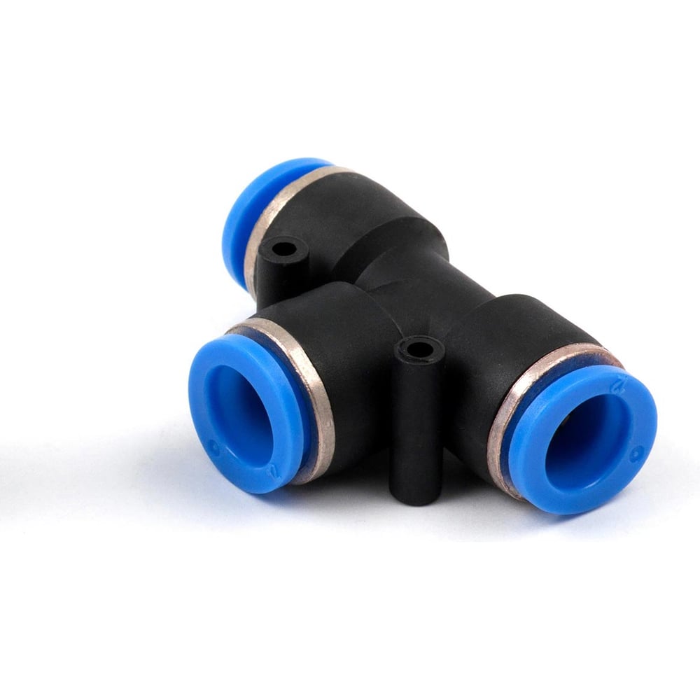 Изображение товара Фитинг пневматический цанговый пластиковый Т-образный HIMPT PUT 12 5 шт 00-00026767