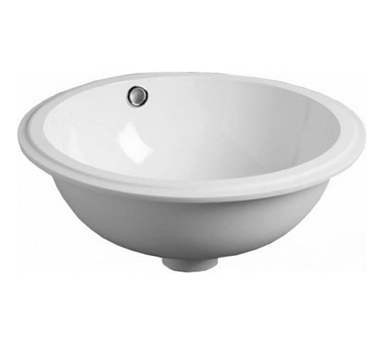 Изображение товара Встраиваемая раковина SIMAS BLANCO 42.5x42.5, без отверстий, белый S 54 bia