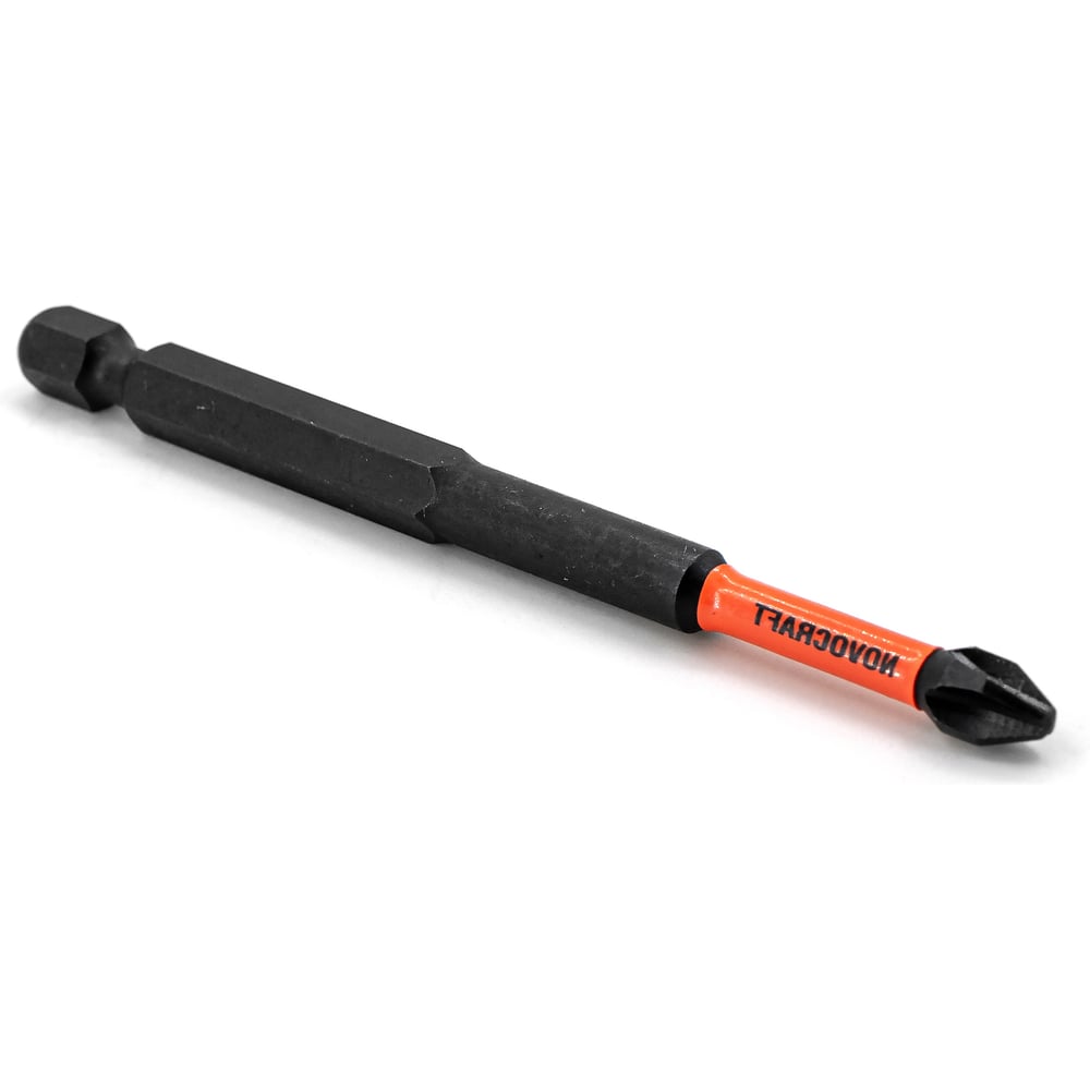 Изображение товара Биты для шуруповерта NOVOCRAFT Карбон-Impact PH 2 x 200, сталь s2, уп. 2 шт SAE123PH2200