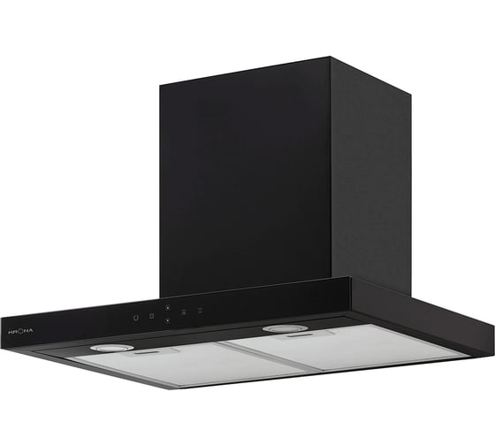 Изображение товара Вытяжка кухонная Krona ONYX 600 GLASS BLACK S КА-00007508
