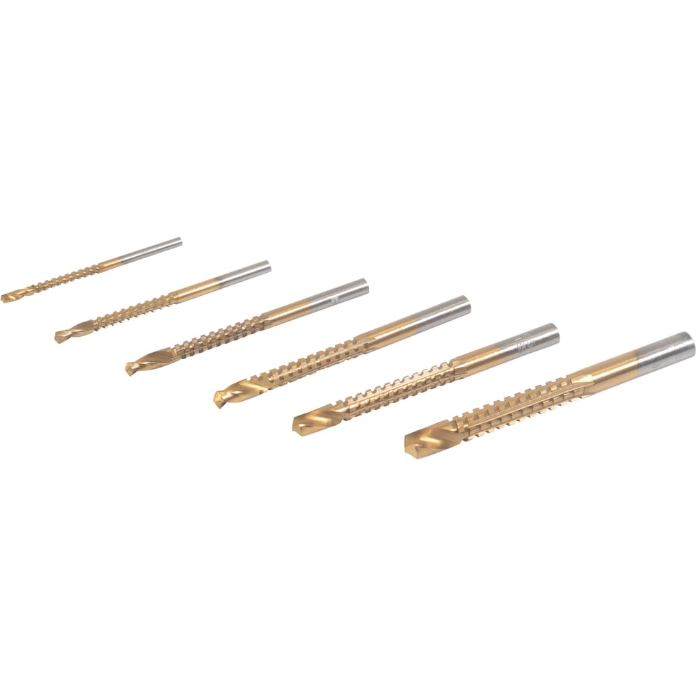 Изображение товара Набор фрезеровальных сверл по дереву Skole 6шт (3-8мм) SH2-6