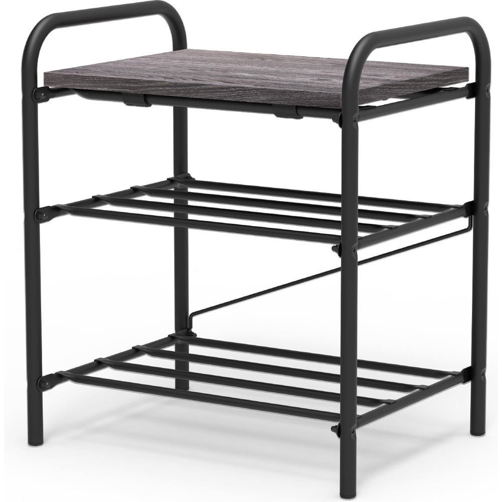 Изображение товара Банкетка Nika Б2-Л/Ч Банкетка ясень черный/черный современная Изображение товара Банкетка Nika Б2-Л/Ч Банкетка ясень черный/черный современная