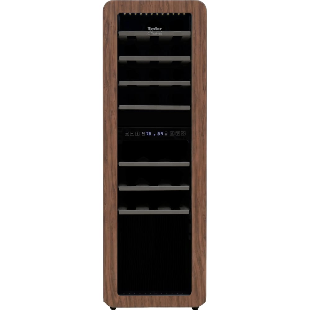 Изображение товара Винный шкаф TESLER CWC-308 CARAMEL WOOD для 30 бутылок с электронным управлением