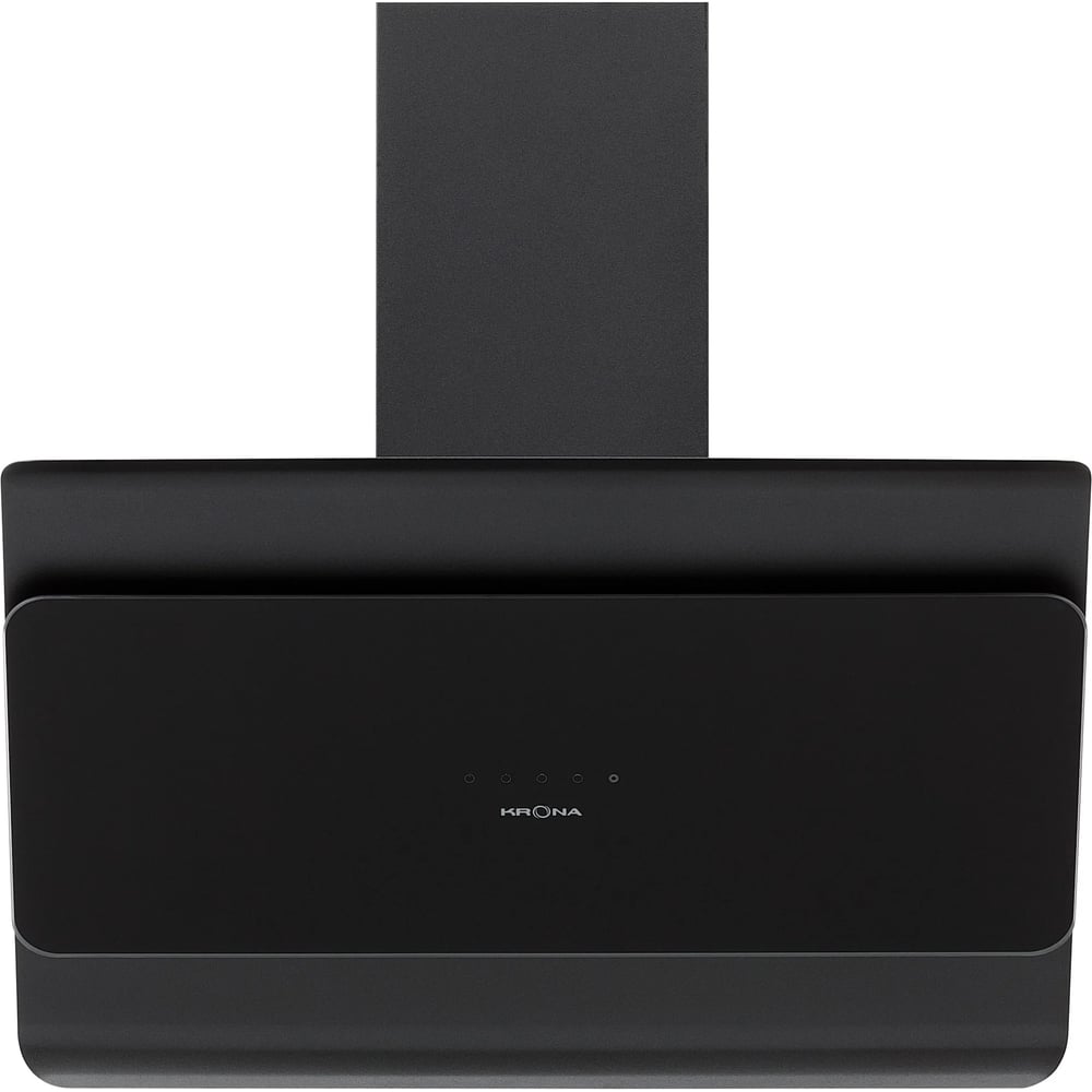 Изображение товара Вытяжка Krona URAN 600 DN BLACK 4S — мощность 710 м³/ч, 68 дБ, настенная, черный
