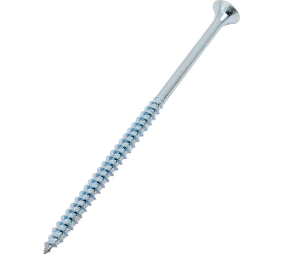 Изображение товара Шуруп для дерева Bohrer 5x100, универ., белый, 150 шт. SWZ-5х100-150