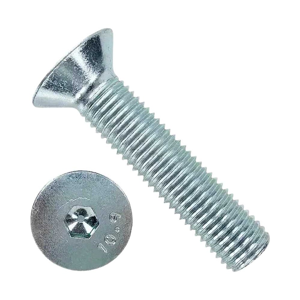 Изображение товара Винт потайной 23 Болта 10х80 под шестигранник ОЦ DIN7991 к.п.10.9 20 шт 2000000624051ф20