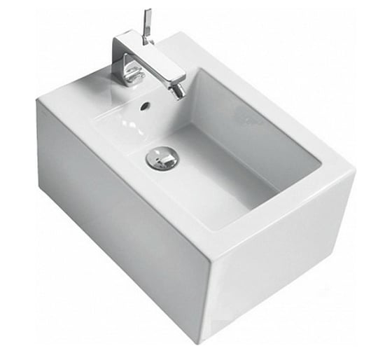 Изображение товара Подвесное биде SIMAS FROZEN 38x51x25, 1 отверстие для смесителя, белый FZ 19 bia